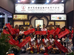 廣州艾愛貼美博會頻獲獎，迎來電視臺采訪